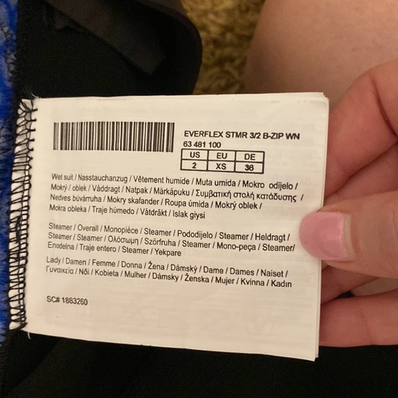 SCUBAPRO Wet Suit US size 2. Worn one time - Picture 4 of 6